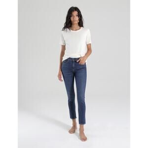 ASKK NY NWT Straight Leg Mid Wash 100% Cotton Denim Jeans // 26